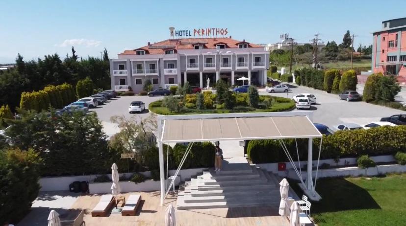 Perinthos Hotel Анхиалос Екстериор снимка