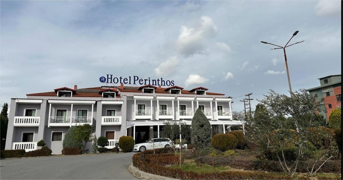 Perinthos Hotel Анхиалос Екстериор снимка