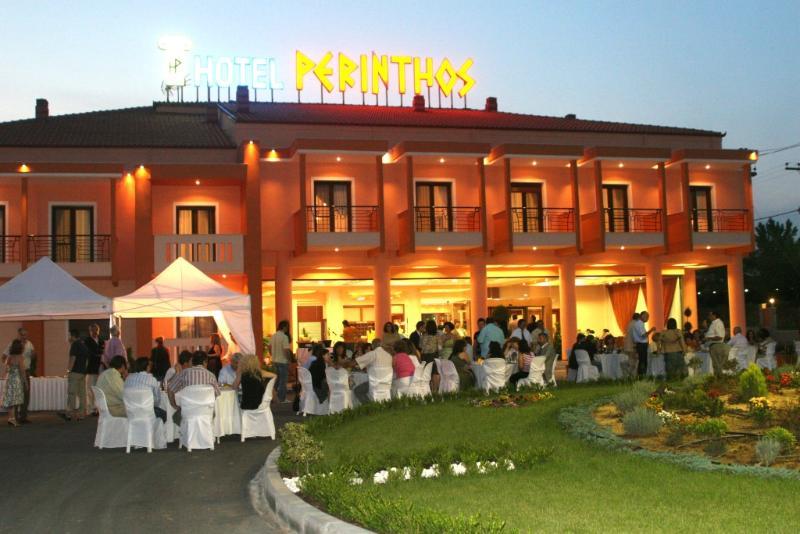 Perinthos Hotel Анхиалос Екстериор снимка